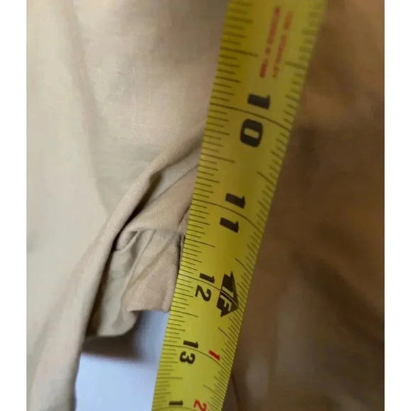 CARRE Mens Pull On Elastic Waist Slice Style Cargo Track Shorts Tan Sz XL - Picture 5 of 9